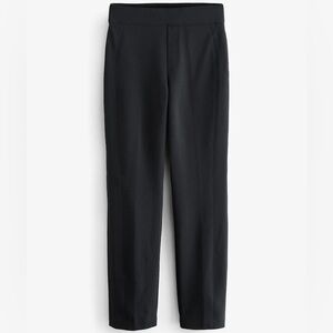 SPANX The Perfect Ankle Backseam Pants High Rise Stretch Black | Small